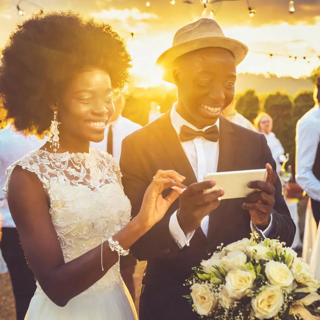 Budget Wedding Photography Guests should not take photos during ceremony