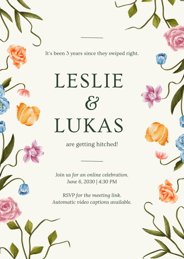 Save the Date Wedding eCard ()