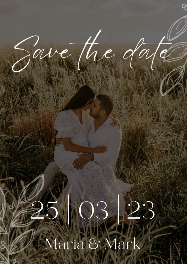 Save the Date Wedding eCard ()